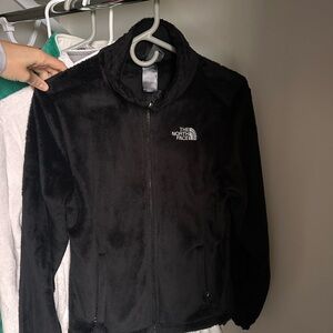 The North Face Black Fleece Jacket — size Small— like new!